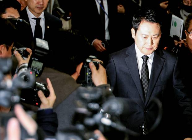 장동혁 국민의힘 대표가 20일 국회에서 윤석열 전 대통령에 대한 1심 무기징역 선고 관련, 입장을 밝히기 위해 입장하고 있다. 연합뉴스