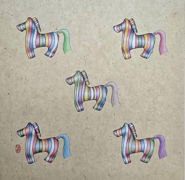 김동란 작, '꿈', 2026. 대백프라자갤러리 제공