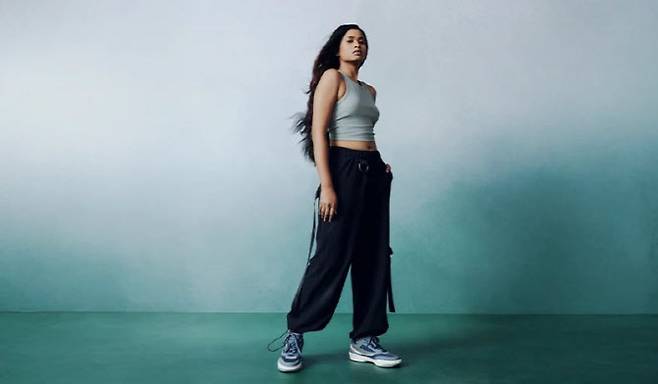 휠라 인디아 모델 화보 (사진=휠라 인디아 홈페이지 캡처)