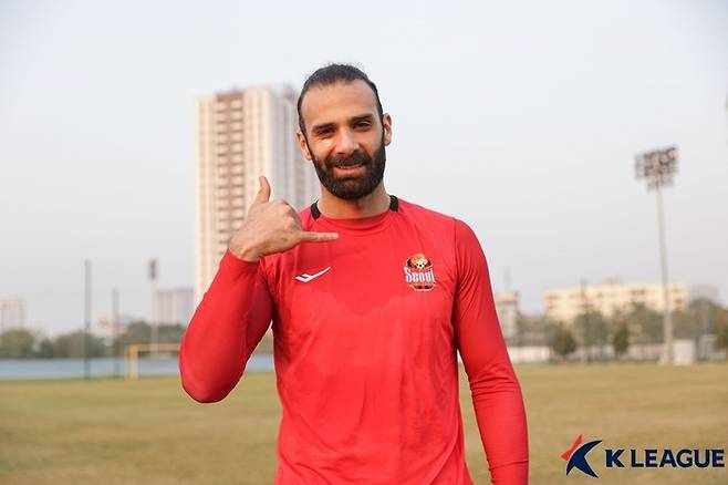 FC서울과 재계약한 요르단 국가대표 야잔. 사진 | 한국프로축구연맹
