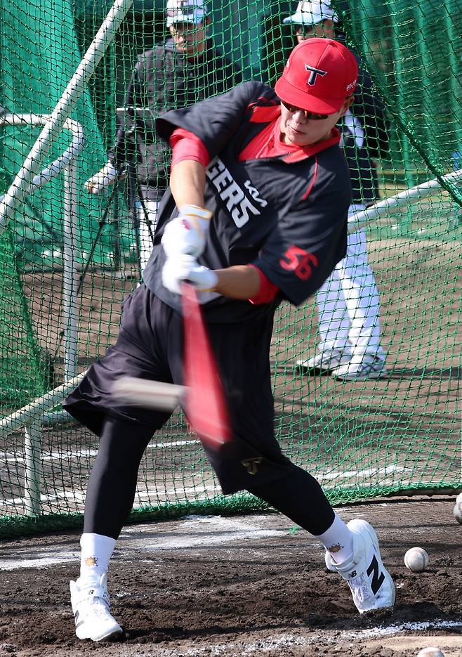 KIA 타이거즈 오선우. 사진제공=KIA 타이거즈