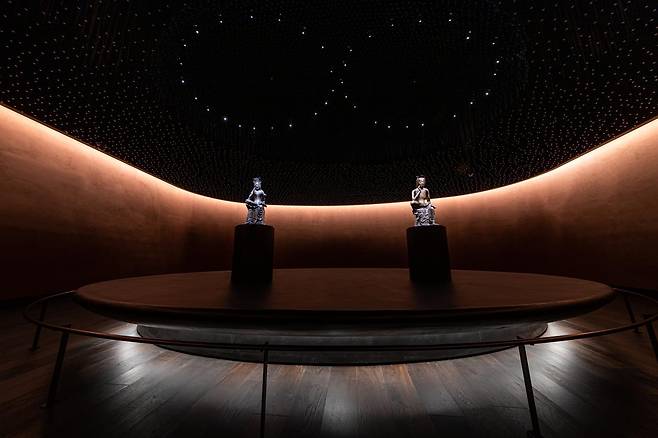 서울 용산구 국립중앙박물관은 2층 상설전시관 ‘사유의 방’. 뉴시스