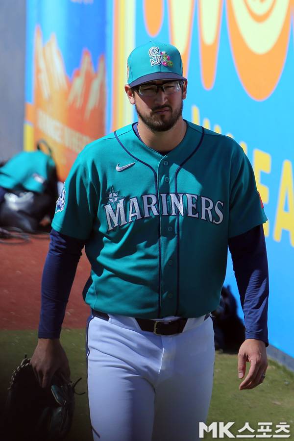 더닝은 이번 시즌 시애틀에서 반등에 도전한다. 사진(美 피오리아)= 김재호 특파원