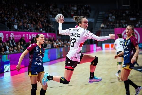 사진 2025/26 시즌 프랑스 여자 핸드볼 리그 브레스트 브르타뉴와 디종 경기 모습, 사진 출처=브레스트 브르타뉴