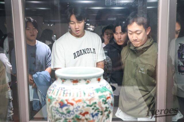 국립고궁박물관을 방문한 키움 선수들./키움 히어로즈