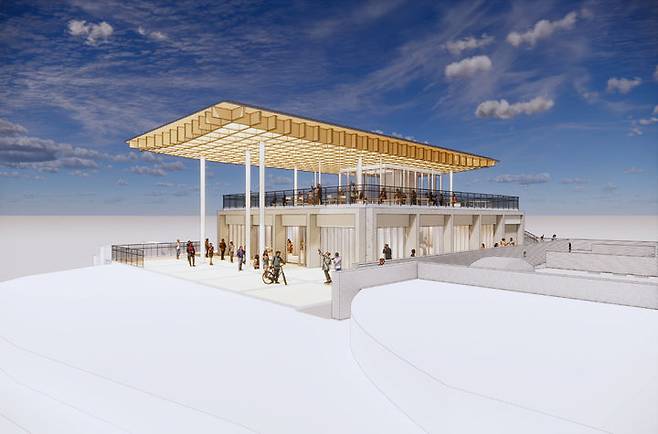 [진주=뉴시스]진주시, '망경공원' 전망대 투시도.(사진=진주시 제공).2026.02.22.photo@newsis.com *재판매 및 DB 금지