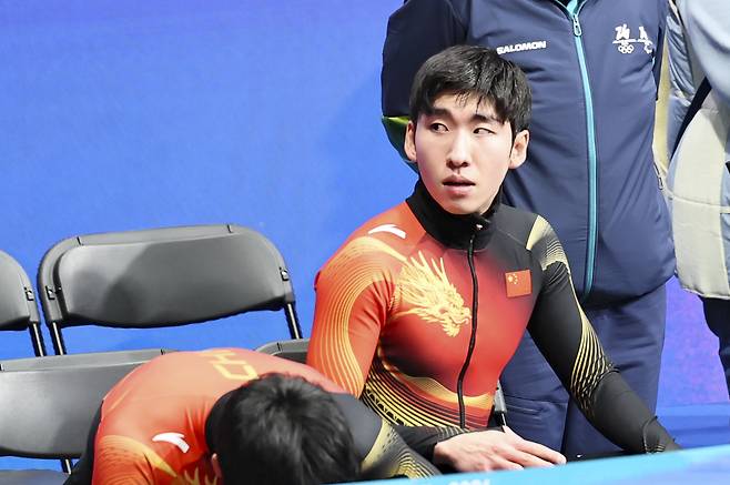 한국 출신 중국 귀화 선수 쇼트트랙 린샤오쥔. 밀라노=뉴시스