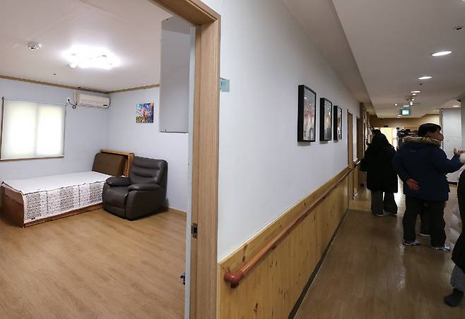 2월9일 성폭력 의혹으로 경찰의 수사를 받는 중증장애인 거주시설인 인천 강화군 색동원 ⓒ연합뉴스