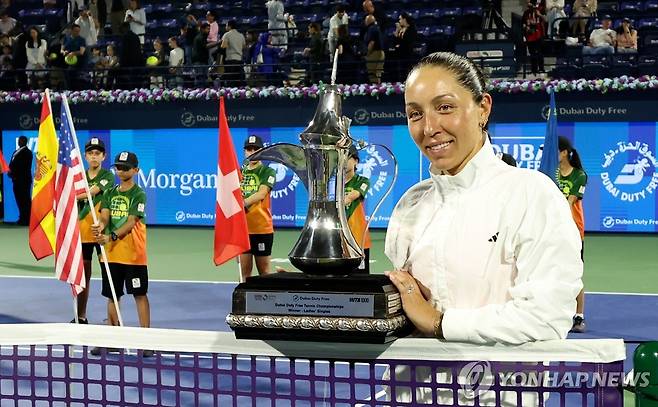 두바이 듀티프리 챔피언십 우승 페굴라 [EPA=연합뉴스]