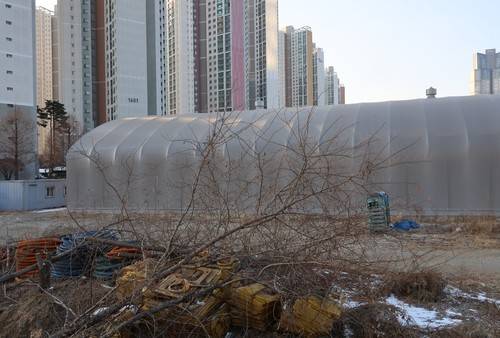 방치되고 있는 이랜드리테일의 사업 대상지 [연합뉴스 자료사진]