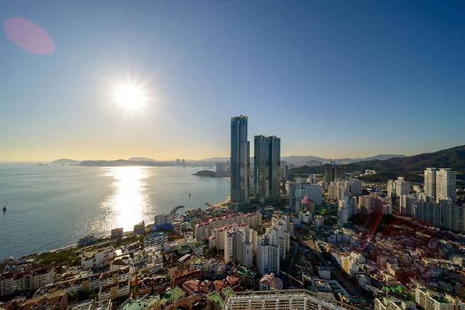 뉴시즈 엘시티 레지던스의 외관 (사진=호텔스닷컴)