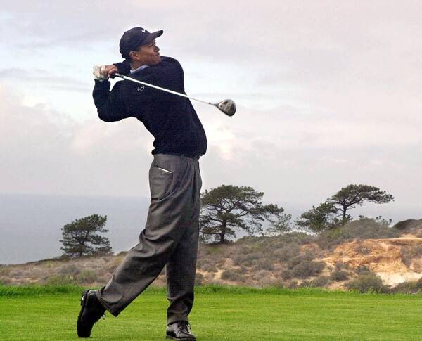 사진은 '골프황제' 타이거 우즈의 골프스윙 모습이다. 사진제공=ⓒAFPBBNews = News1 (사진을 무단으로 사용하지 마십시오.)