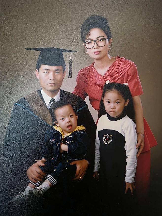 이의웅씨가 인생 2막에 도전할 때 가장 큰 힘이 되었던 건 가족이었다. 사진 이의웅