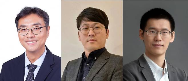 이승우 삼성SDI 부사장(왼쪽부터), 김용석 SDIRA 소장, 위안 양 미 컬럼비아대 교수. 사진=삼성SDI