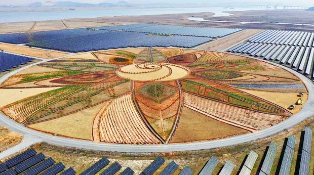 솔라시도 기업도시 태양의 정원. 사진 제공=해남군