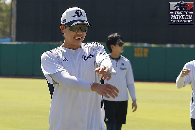 ▲ 김민석 ⓒ두산 베어스