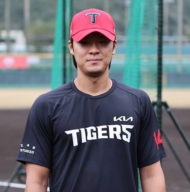 ▲ 올 시즌 백업 경쟁을 넘어 주전 유격수에 당당히 도전장을 내민 김규성 ⓒKIA타이거즈