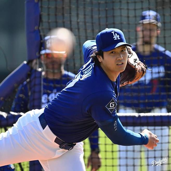 ▲ 다저스와 일본 대표팀의 동반 성공을 위해 2026년 시작부터 단단한 각오를 다지고 있는 오타니 쇼헤이 ⓒLA 다저스