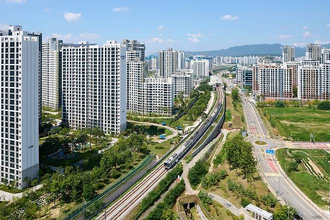 ▲ 양주시 회천신도시 전경./인천일보 DB