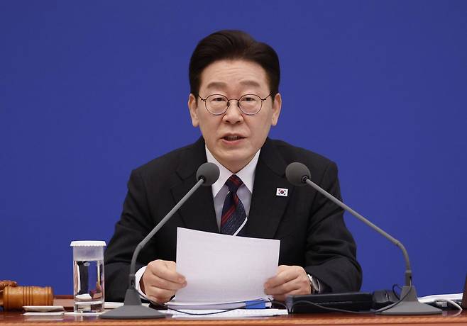 이재명 대통령이 24일 서울 청와대 본관 세종실에서 열린 제6회 국무회의에서 모두발언하고 있다. 2026.02.24. 청와대사진기자단