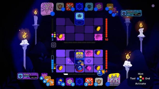 아날로그 버전을 먼저 만들어보고 디지털 게임화했다