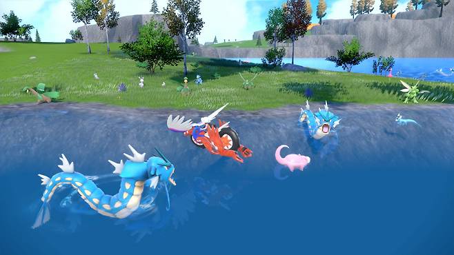 ▲ 아쉬운 그래픽과 최적화를 선보인 '포켓몬스터 스칼렛·바이올렛'