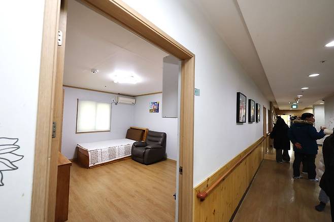 언론에 공개된 색동원 내부. 연합뉴스