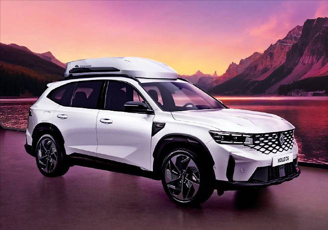 르노 그랑 콜레오스 에스카파드(escapade) 루프박스 버전. 르노코리아 제공