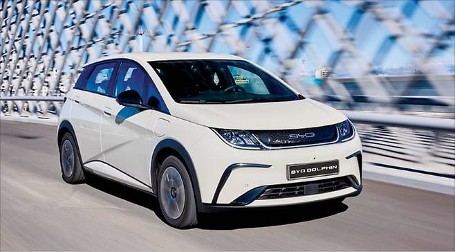 BYD의 2000만원대 보급형 전기차 돌핀. BYD코리아 제공