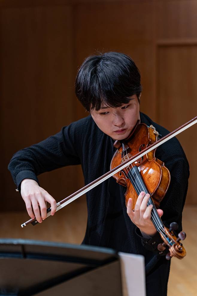 바이올리니스트 유다윤. /사진출처. 금호문화재단.