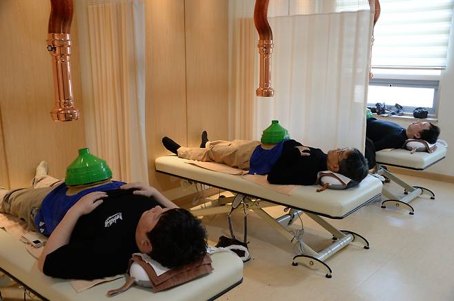 장흥 편백숲 우드랜드의 마음건강치유센터 웰니스 프로그램.