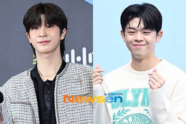 왼쪽부터 정동원 그리/뉴스엔DB