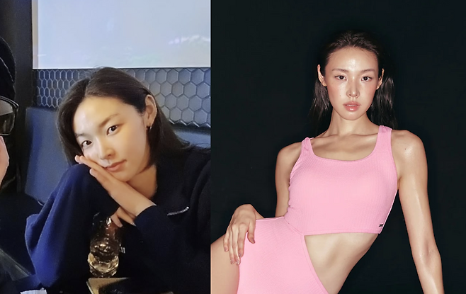 박수민 인스타그램 캡처. 최미나수 스윔웨어 화보 (사진=배럴).