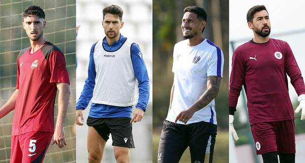 K리그 외국인 선수 한도 폐지…27년 만에 외국인 골키퍼까지 등장, 리그 판도 바뀐다...사진 로스(FC서울), 이비자(인천유나니티드), 엘쿠라노(FC안양)-노보(용인FC).(사진제공=한국프로축구연맹)