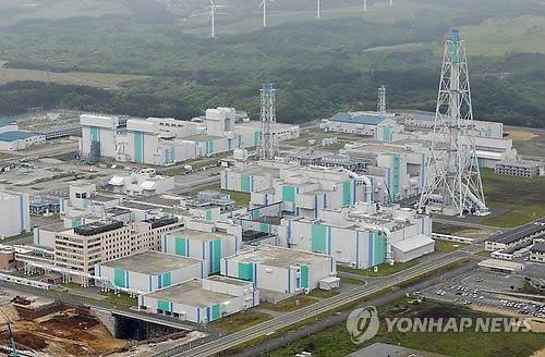 일본 아오모리현 롯카쇼의 사용후핵연료 재처리 시설 단지 [연합뉴스 사진]