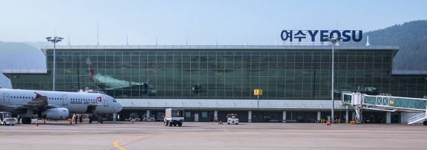 여수공항 전경.