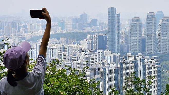 서울 강남구 아파드 단지 전경. / 사진 : 대한경제 DB