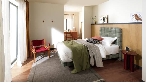 에이스침대가 출시한 클래식 싱글 침대 ‘올리보’.(사진제공=에이스침대)