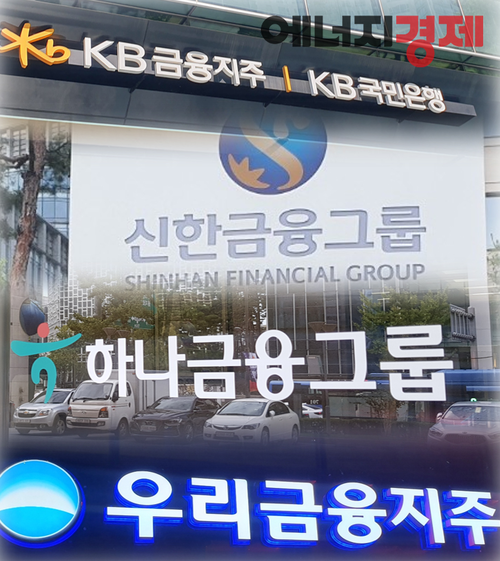 ▲KB·하나·우리금융지주의 2025년 결산 배당기준일은 오는 27일이다.