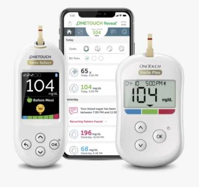 라이프스캔의 '원터치' BGM 제품 및 애플리케이션 (사진=라이프스캔)