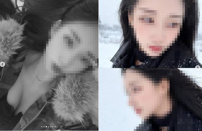 김 씨 추정 인스타그램