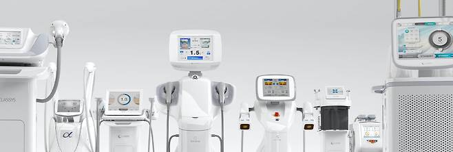 클래시스 미용 의료기기 제품군. /클래시스 제공