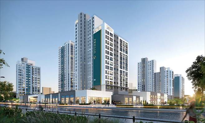 인천 중구 ‘운서역 푸르지오 더 스카이 2차’ 투시도