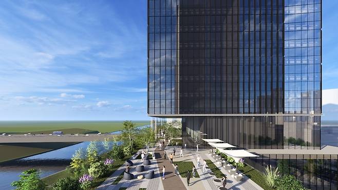 삼성동 인근에 조성될 예정인 ‘도시고원’ 예시 이미지 [자료출처=서울시]