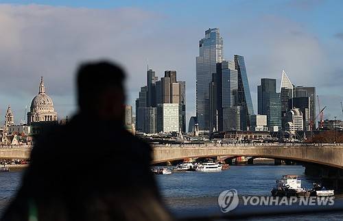영국 런던 시내 전경 [EPA=연합뉴스 자료사진 제공]