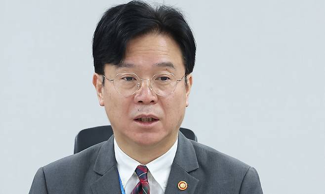 김영훈 고용노동부 장관. 뉴스1