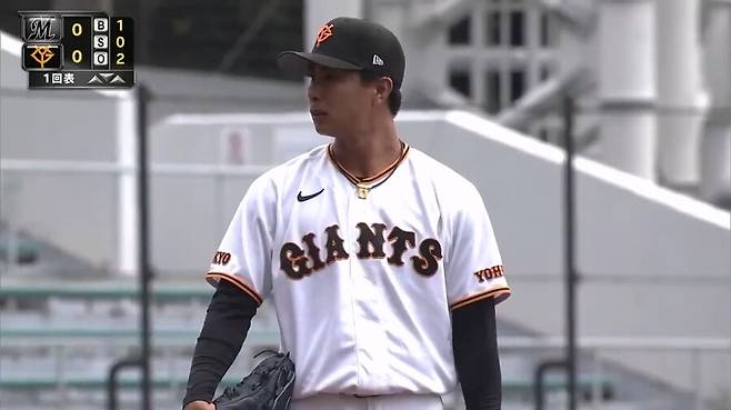 ▲ 야마시로 교헤이 ⓒGIANTS TV