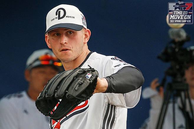 ▲ 크리스 플렉센 ⓒ두산 베어스