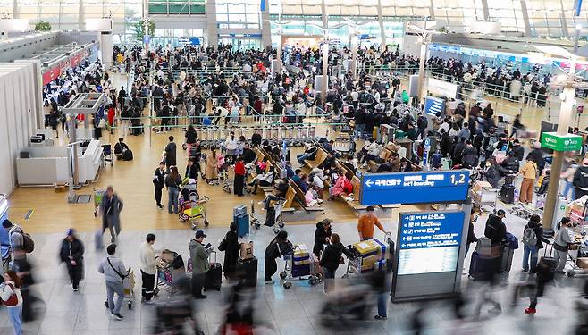 ▲ 인천공항 제1여객터미널 3층 굴국장