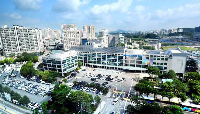 시흥시청 전경